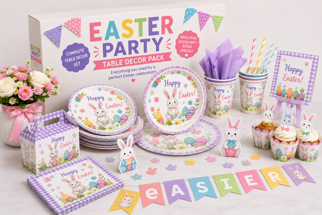 Easter Party Table Decor Pack