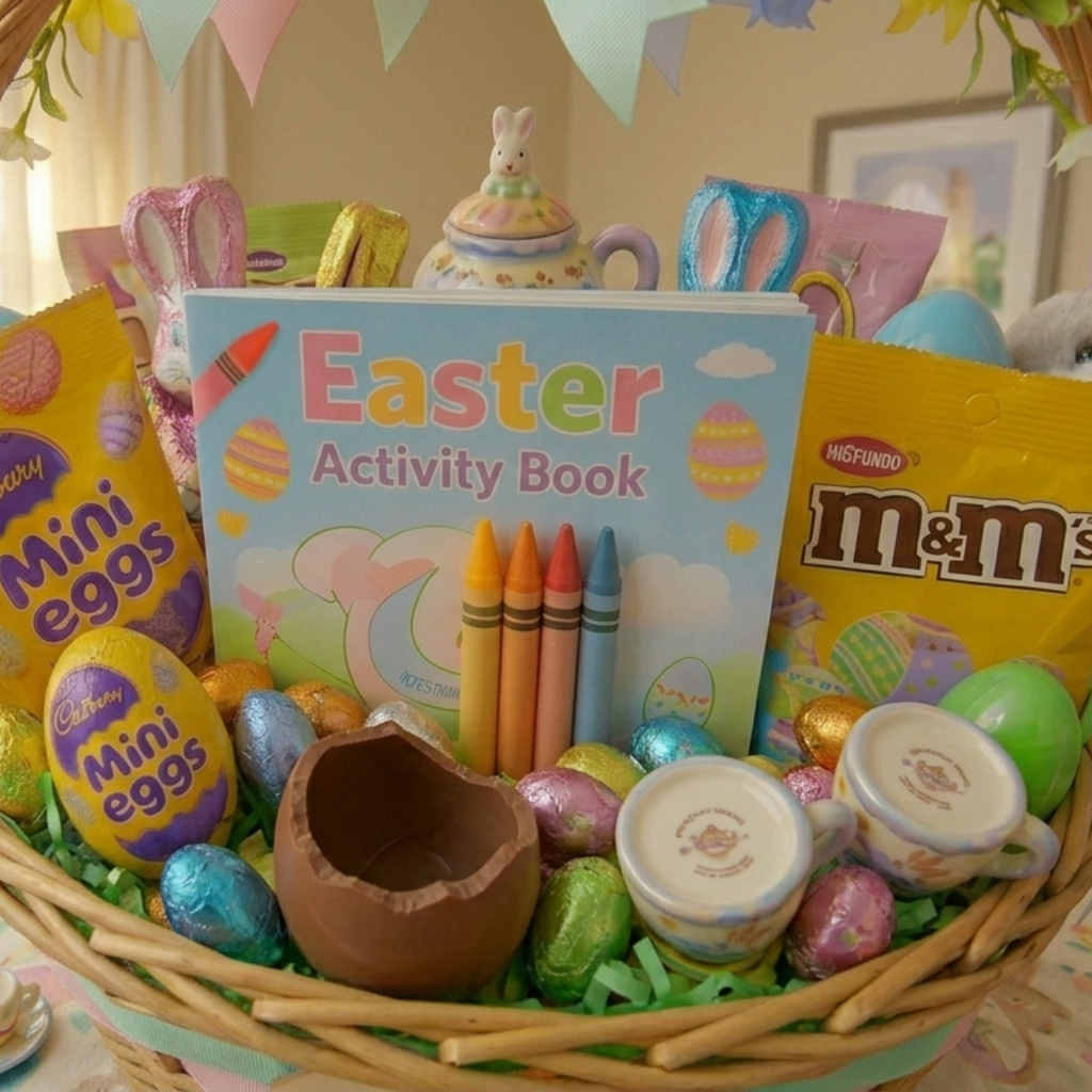 Kids Chocolate Easter Basket