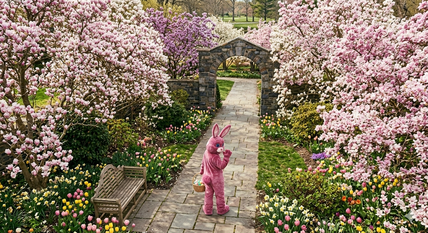 Pink Deluxe Bunny Costume